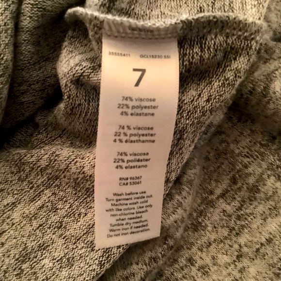 Nice winter Oshkosh shirt dress with ruffle in 7, never worn - Picture 4 of 5